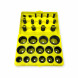4973 Набор колец резиновых ЖЁЛТЫЙ (30 размеров,404шт.)