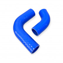 Комплект патрубков радиатора МТЗ  верхний/нижний силикон синий