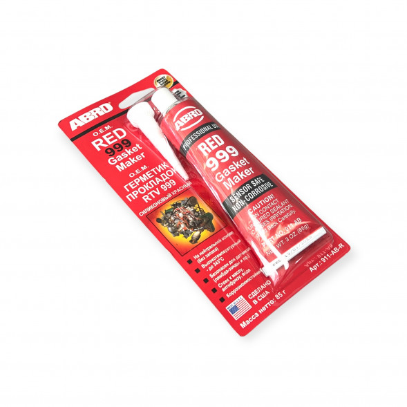 Герметик ABRO красный высокотемпературный США