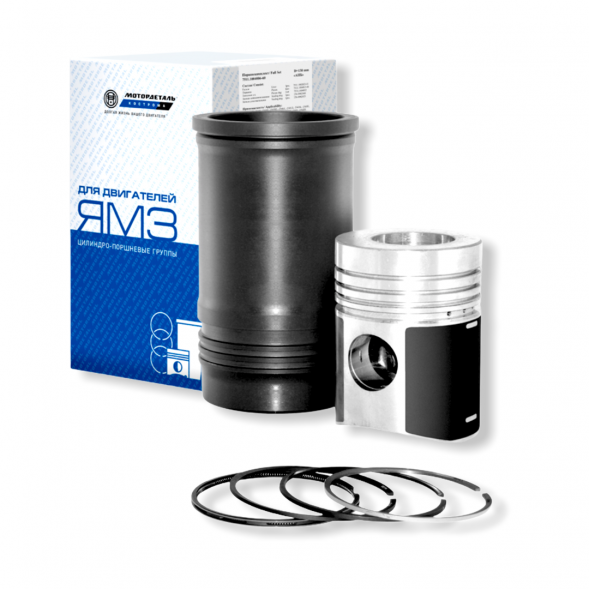 Гильза/поршень ЯМЗ-236 (упл.кольца, к-т п/колец) Кострома 236-1004005