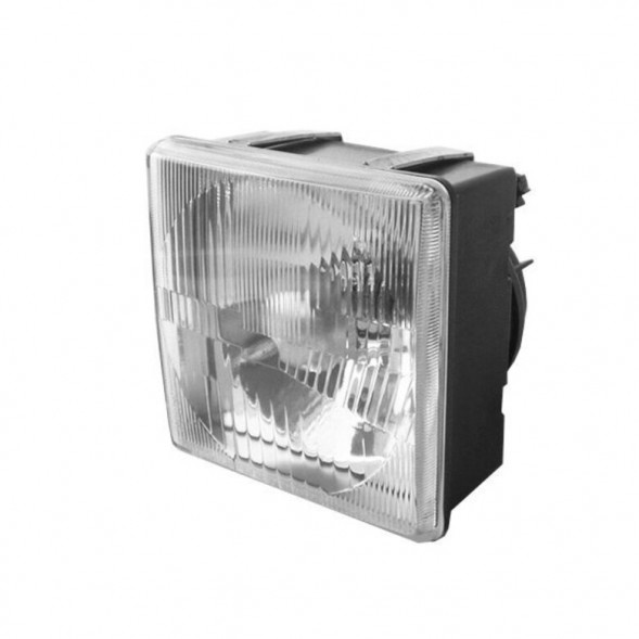 Фара передняя МТЗ ФГ-308 (пластик) квадратная (Ромны)