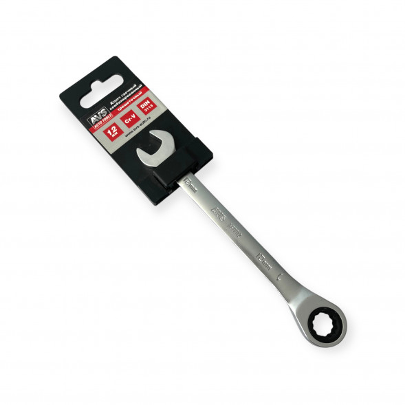 К60012 Ключ комбинированный трещеточный 12мм AVS A40045S