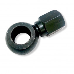 Угольник поворотный с гайкой (металл) 240-1104115 ф14